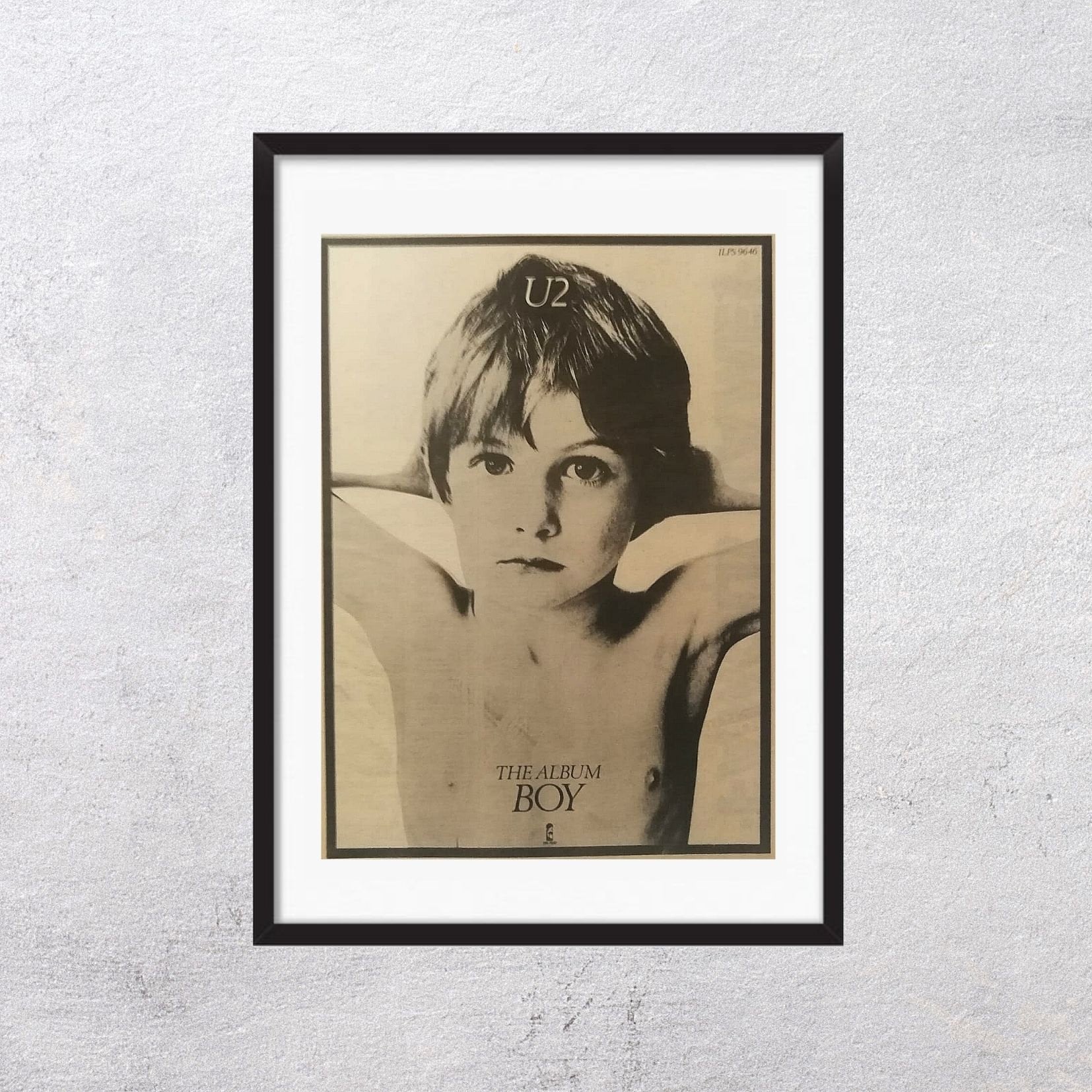 U2 BOY 1980 - Authentic Original Music Promo Poster Page Vintage U2 BOY 1980 - Authentic Original Music Promo Poster Page Vintage