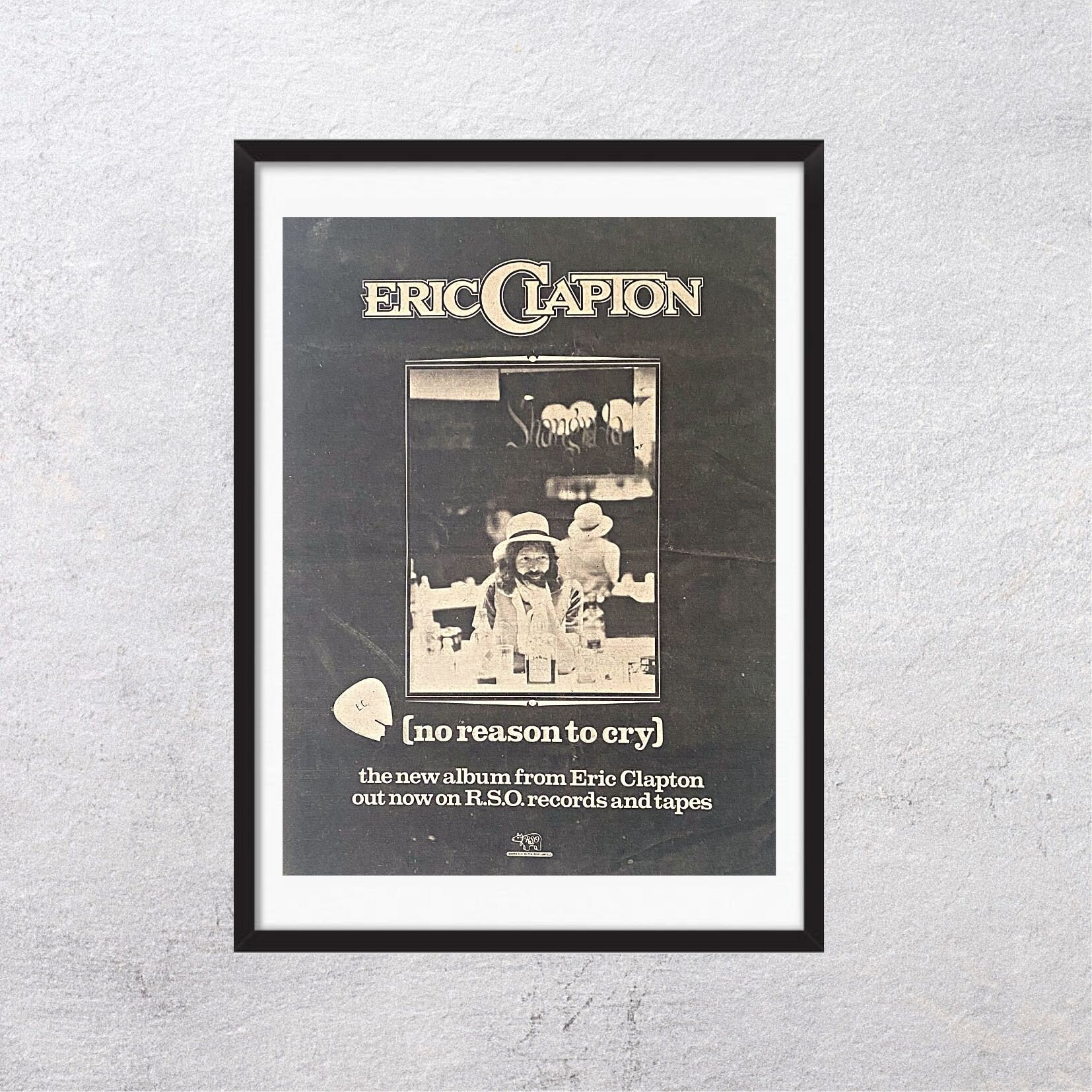 Eric clapton poster - Etsy 日本