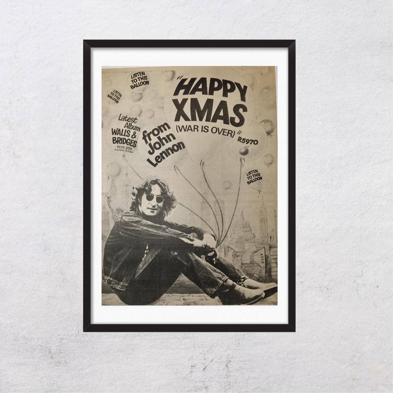 War is over poster - Etsy 日本