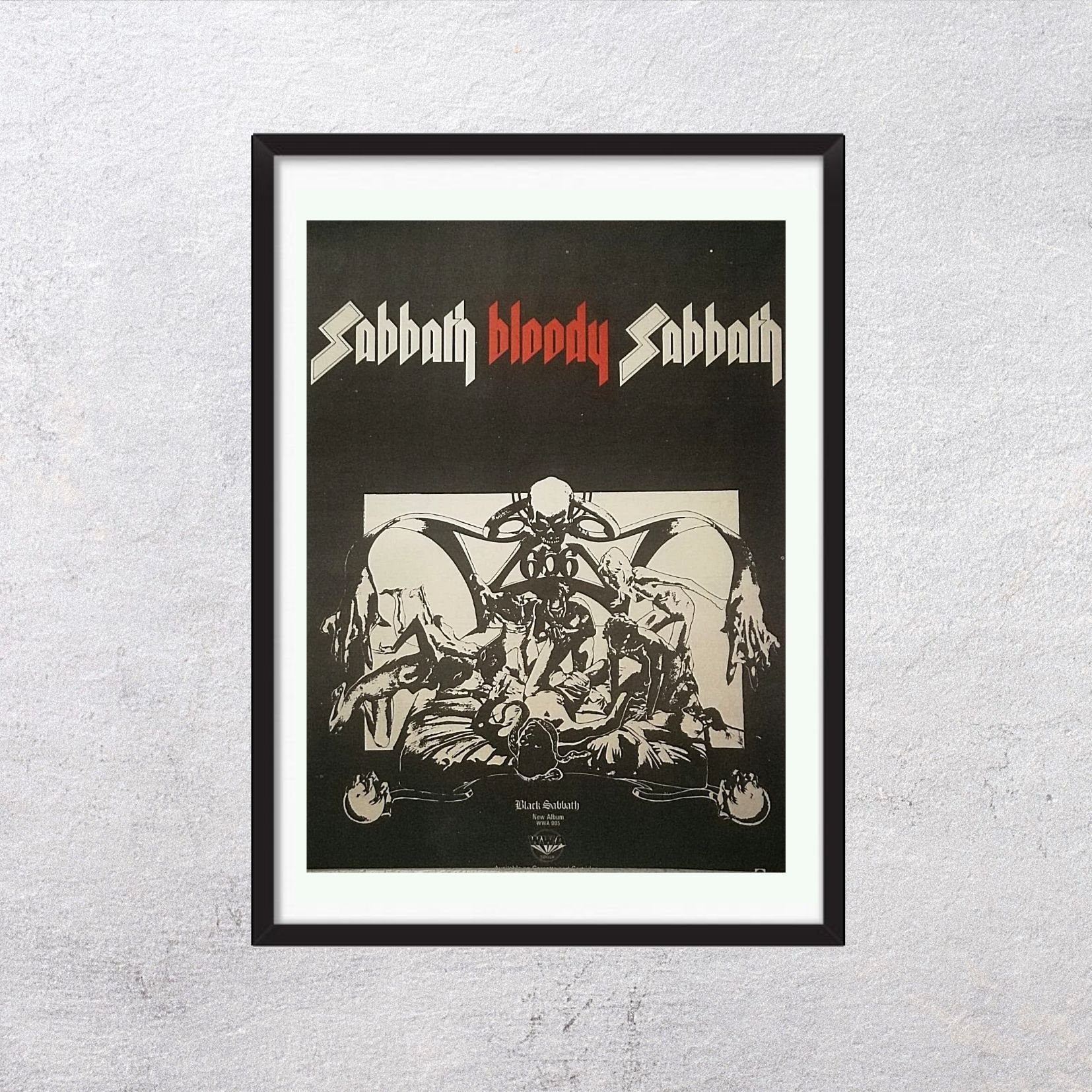 BLACK SABBATH 1973 - Sabbath Bloody Sabbath - Authentic, Vintage