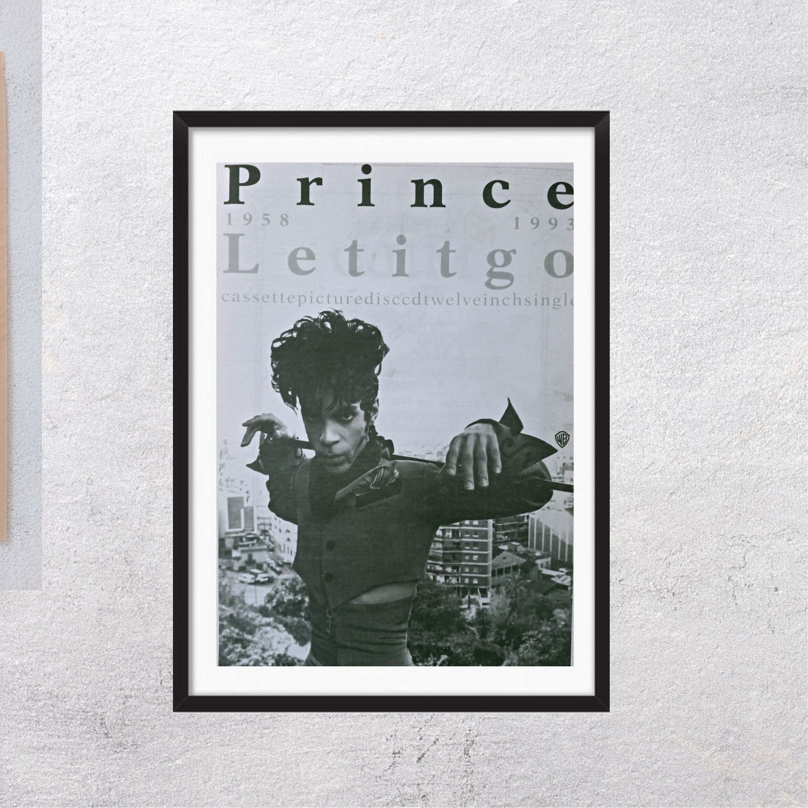 PRINCE 1994 - Letitgo - Adv Page - Authentic, Vintage, Poster, Adv