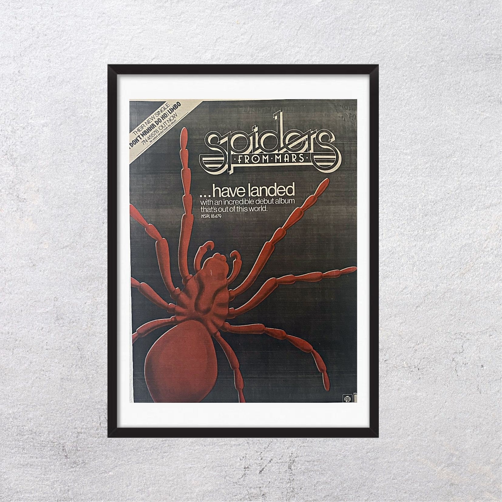 SPIDERS FROM MARS 1976 - (I Don't Wanna Do No) Limbo- Original