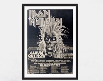 IRON MAIDEN  アイアンメイデン ポスター アイアン メイデン・IRON MAIDEN・IRON MAIDEN・布ポスター