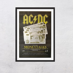 Acdc Money Talks - Etsy