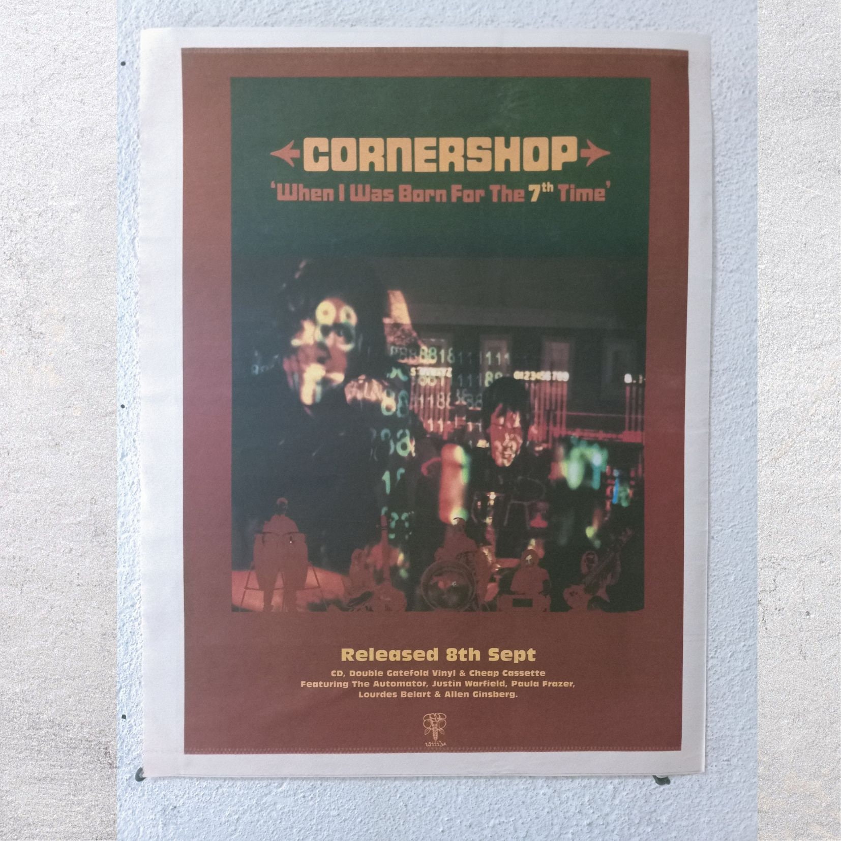 CORNERSHOP 1997 - When I Was Born for the 7th Time - Authentic
