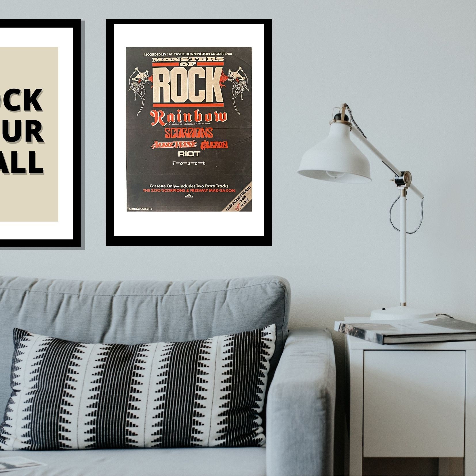 MONSTER OF ROCK Featuring Judas Priest Rainbow Scorpions Saxson 