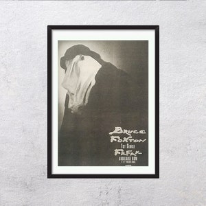 THE ELEPHANT MAN 1980 - Réalisé par David Linch - Musique de Bruce Foxton - authentique, vintage, rétro, adv, bande originale, affiche, page - rac8