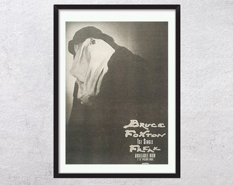 O HOMEM ELEFANTE 1980 - Dirigido por David Linch - Música de Bruce Foxton - autêntico, vintage, retrô, anúncio, trilha sonora, pôster, página - rac8
