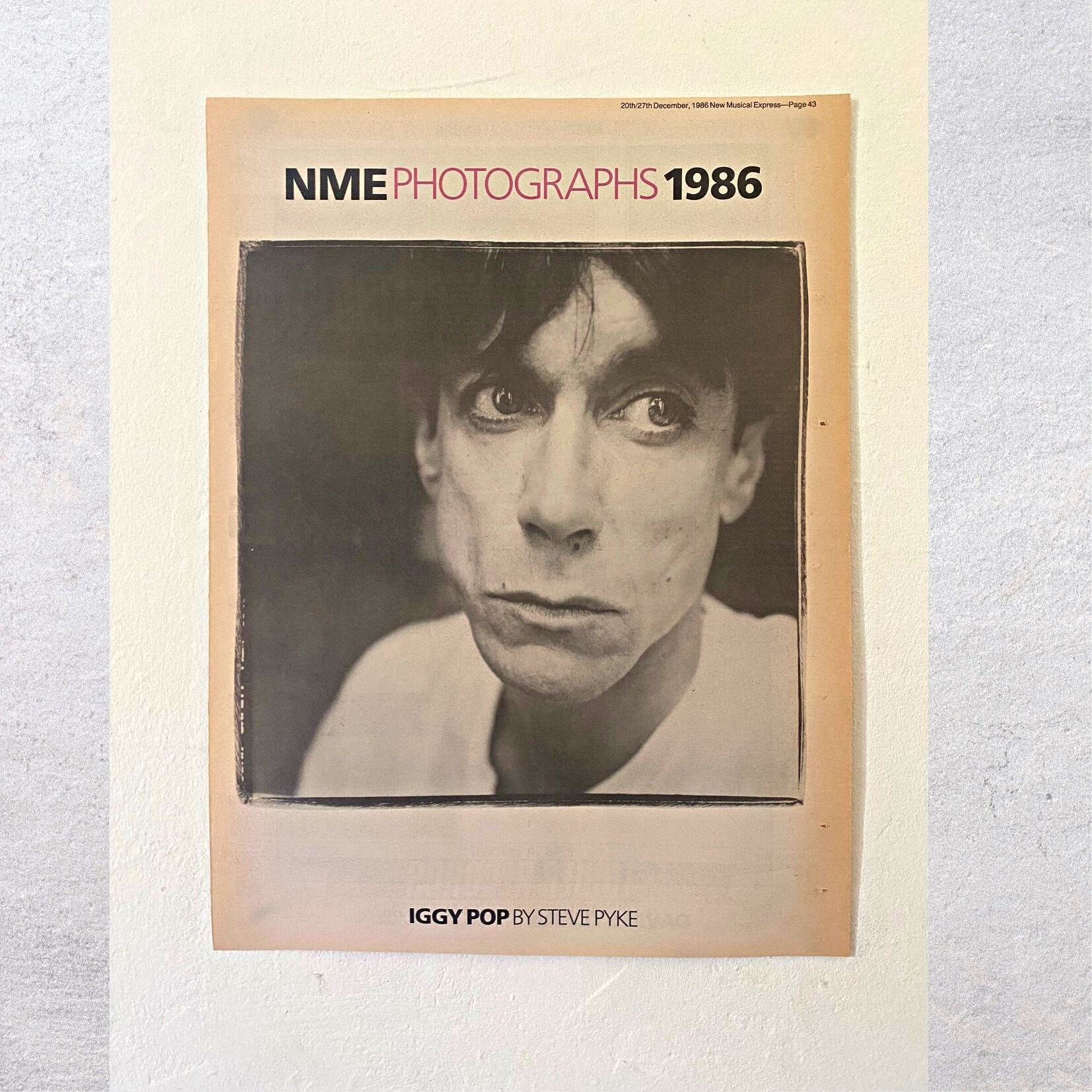 IGGY & THE STOOGES Mick Rock 写真集 Iggy Pop, 1972 by Mick Rock