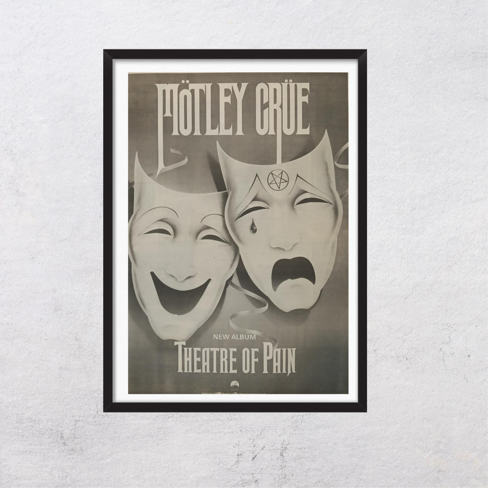 Theatre of Pain Motley Crue Vinyl - Etsy