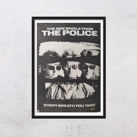 THE POLICE 1983 - Every Brath You Take - Original, Authentic