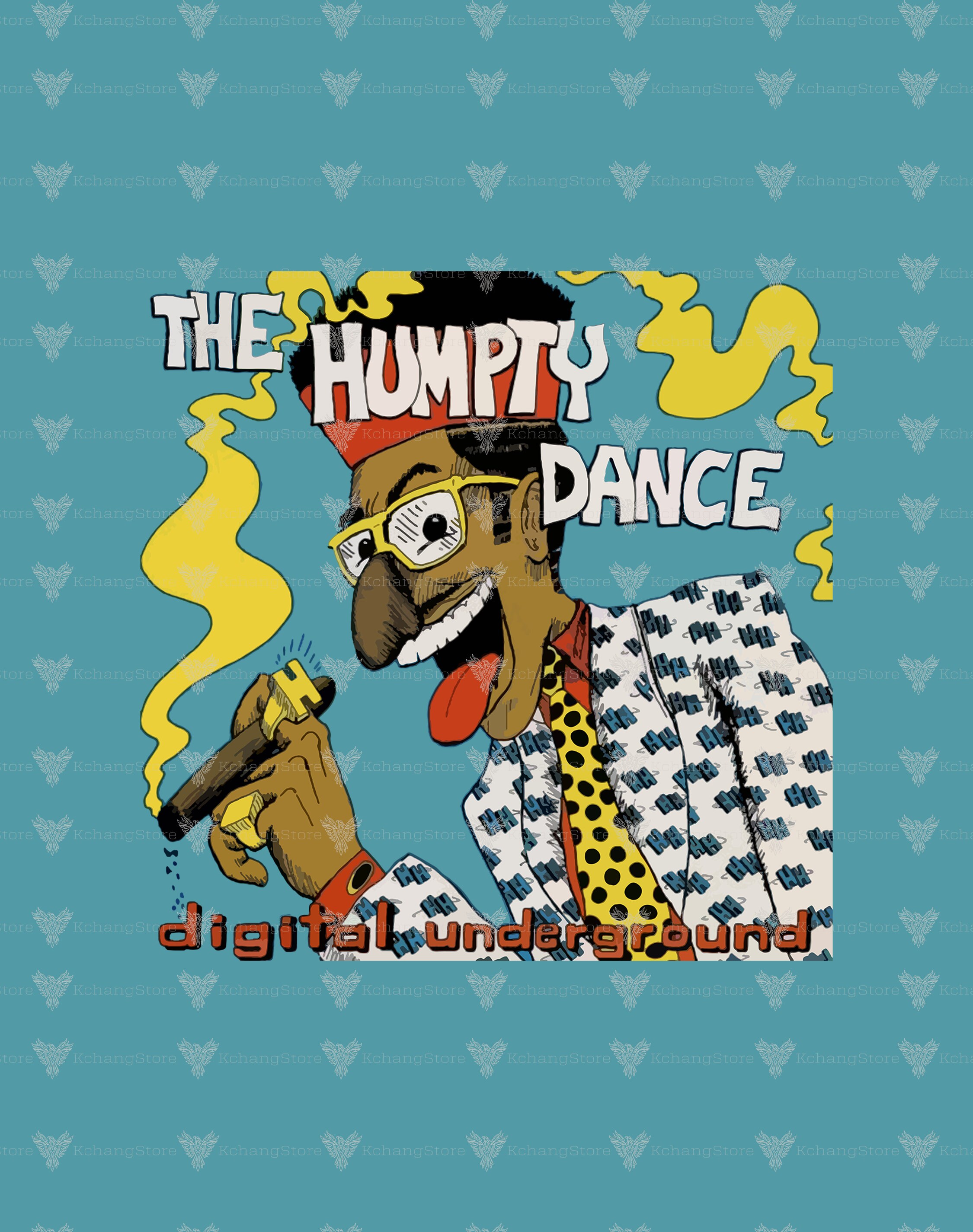Digital Underground Humpty Dance file png file for shirt Etsy