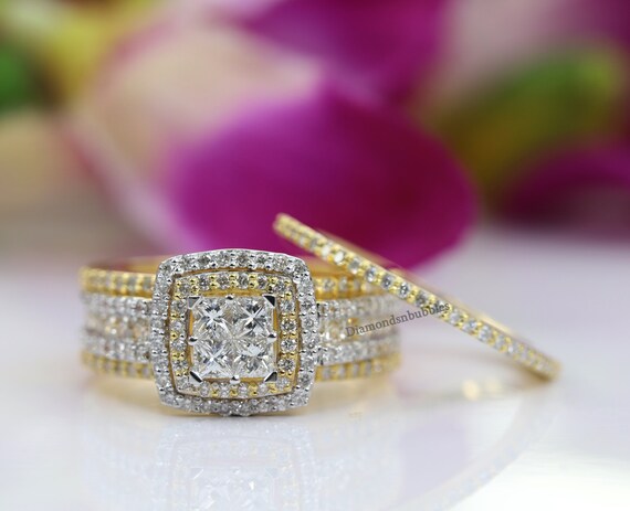 Albert`s 10k White Gold 1/5ctw Quad Diamond Promise Ring FSR-0052-A66SCW0S
