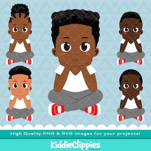 Black Boy Sitting Legs Gekruiste Clipart PNG & SVG | plakboek, illustratie, Jongen, gluren, verbergen, kiekeboe