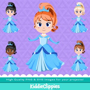 プリンセス クリップアート PNG & SVG | スクラップブック、イラスト、女の子、プリンセス、王冠、王族