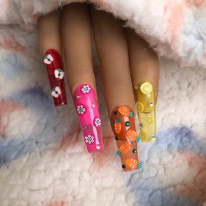 Fruit Jelly Press Ons