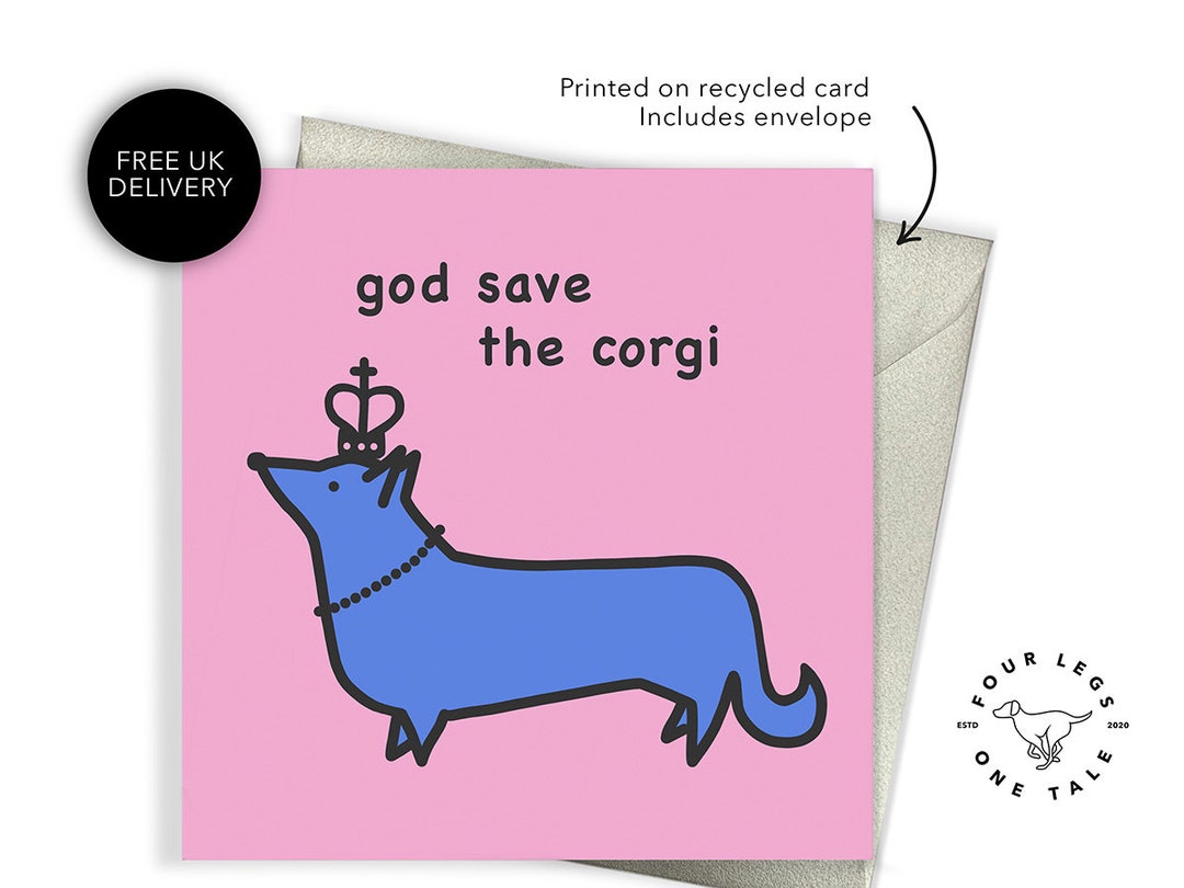 Funny Dog Greeting Cards Thank You Birthday & Anniversary Etsy UK