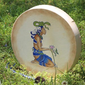 Shaman Drum,Ix Chel goddess