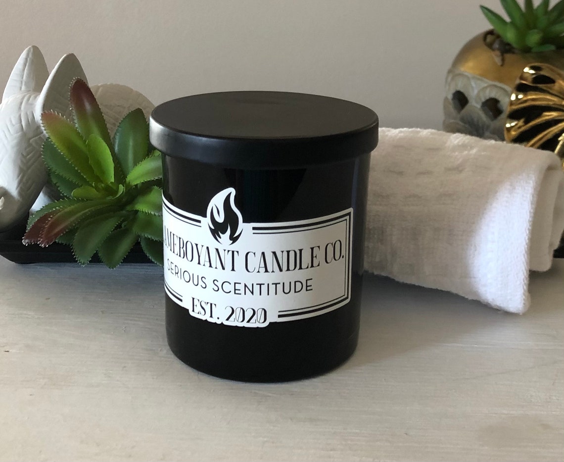 Incense Smelling Candle Palo Santo Candle Sage Candle Nag Etsy