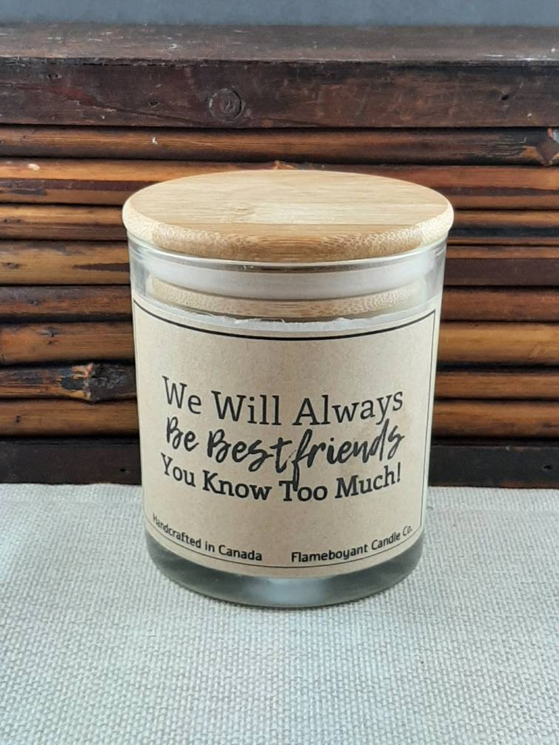 Best Friends Ever Candle Best Friend Humor Candle Candle Etsy