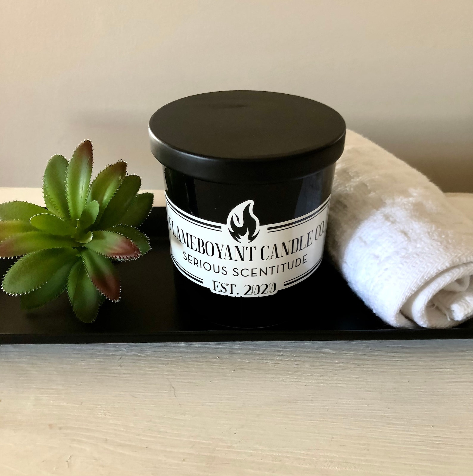 Incense Smelling Candle Palo Santo Candle Sage Candle Nag Etsy