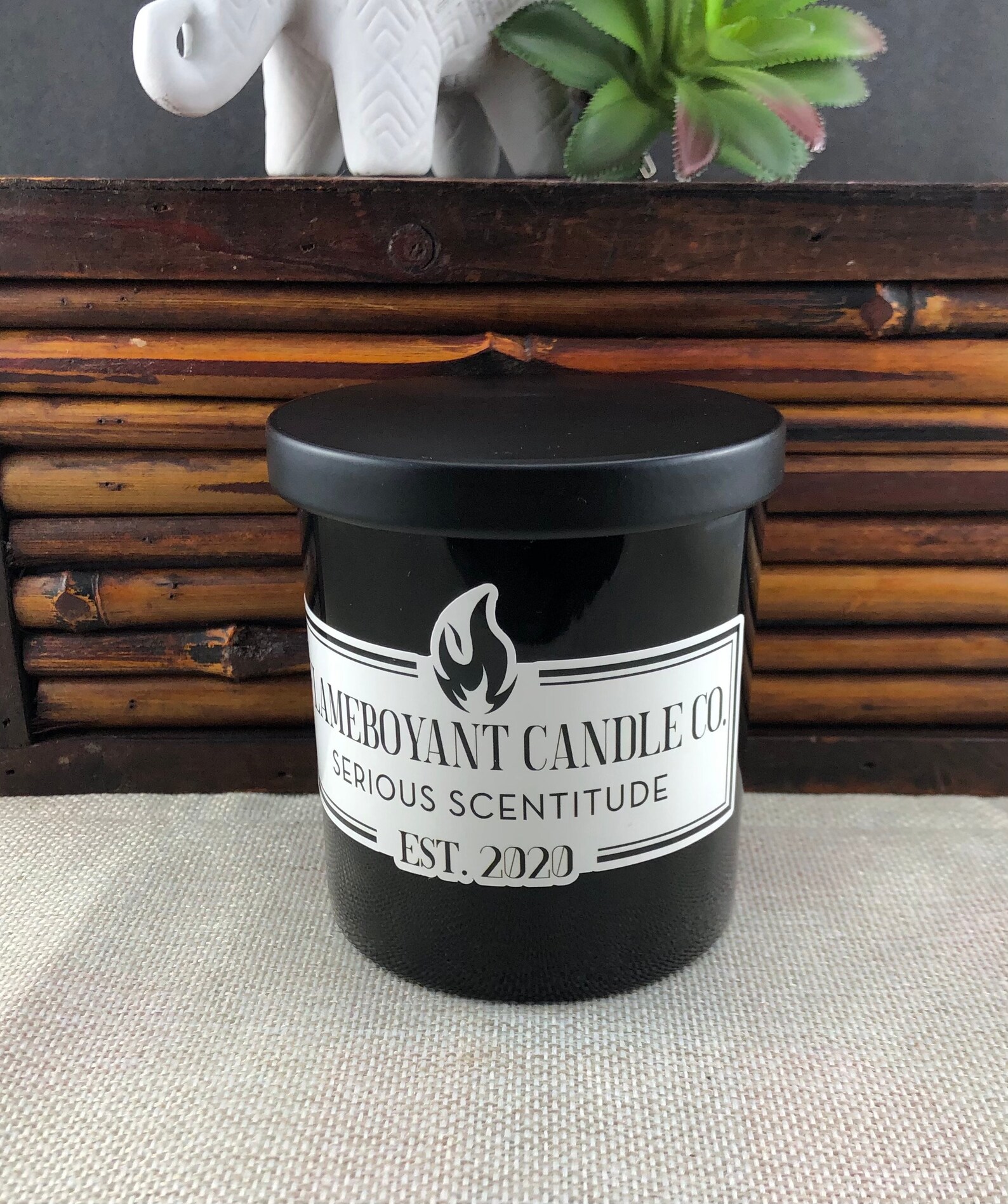 Incense Smelling Candle Palo Santo Candle Sage Candle Nag Etsy