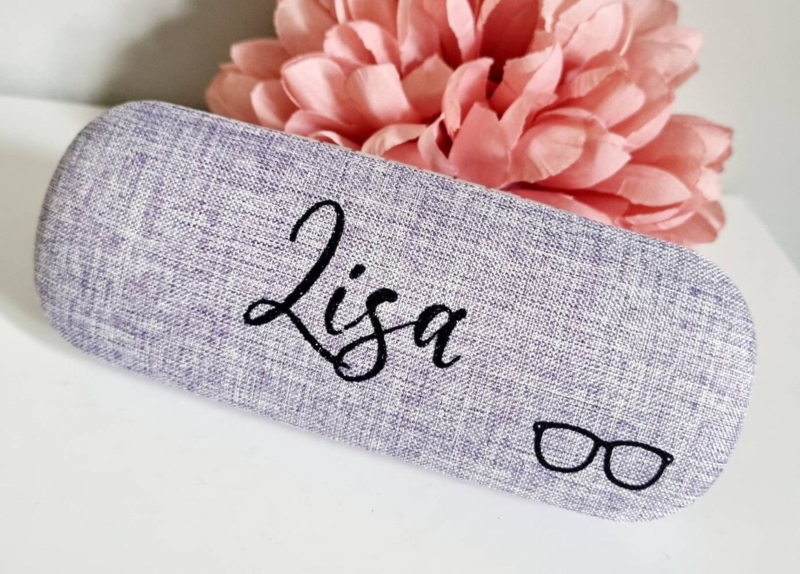 Personalised Glasses Case Spectacles Birthday Gift Etsy