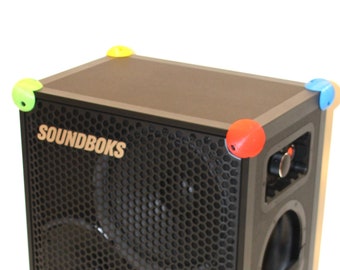 SOUNDBOKS 3 spheres, customization of your SOUNDBOKS, colorful Soundboks, Soundboks corners
