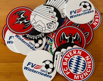 Personalized beer mats from photos, images, 3D printed, different colors, coasters, as a gift, for the club, always 4 pieces.