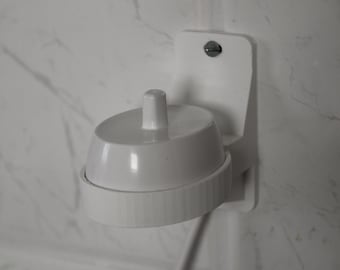 Toothbrush holder, 3D printed, wall mount for electric tooth breasts, wall mounting