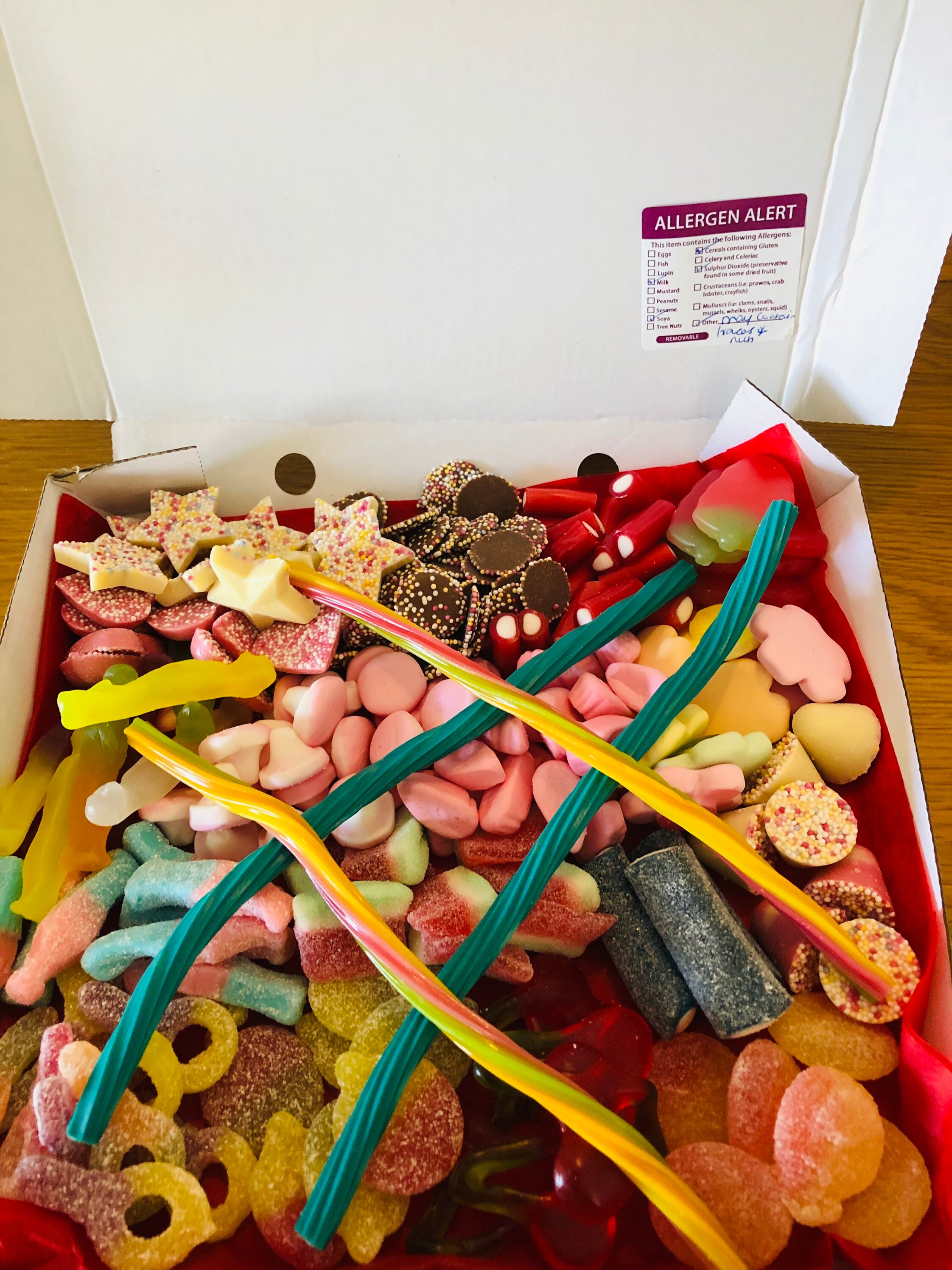 Pick n mix over 1kg in each box. Price includes postage food Etsy