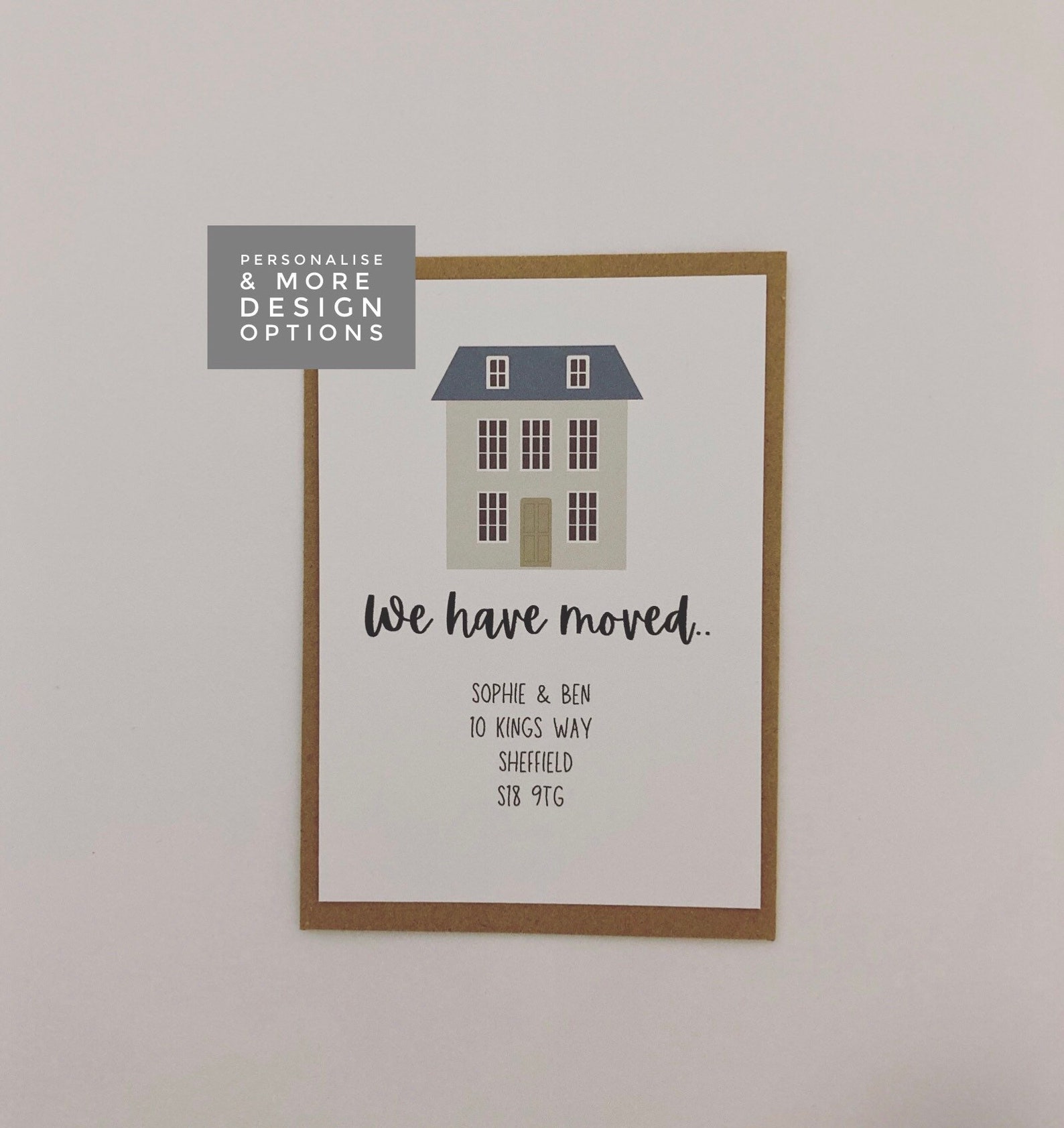 We zijn verhuisd Ik ben verhuisd We verhuizen Ik verhuis Etsy Nederland