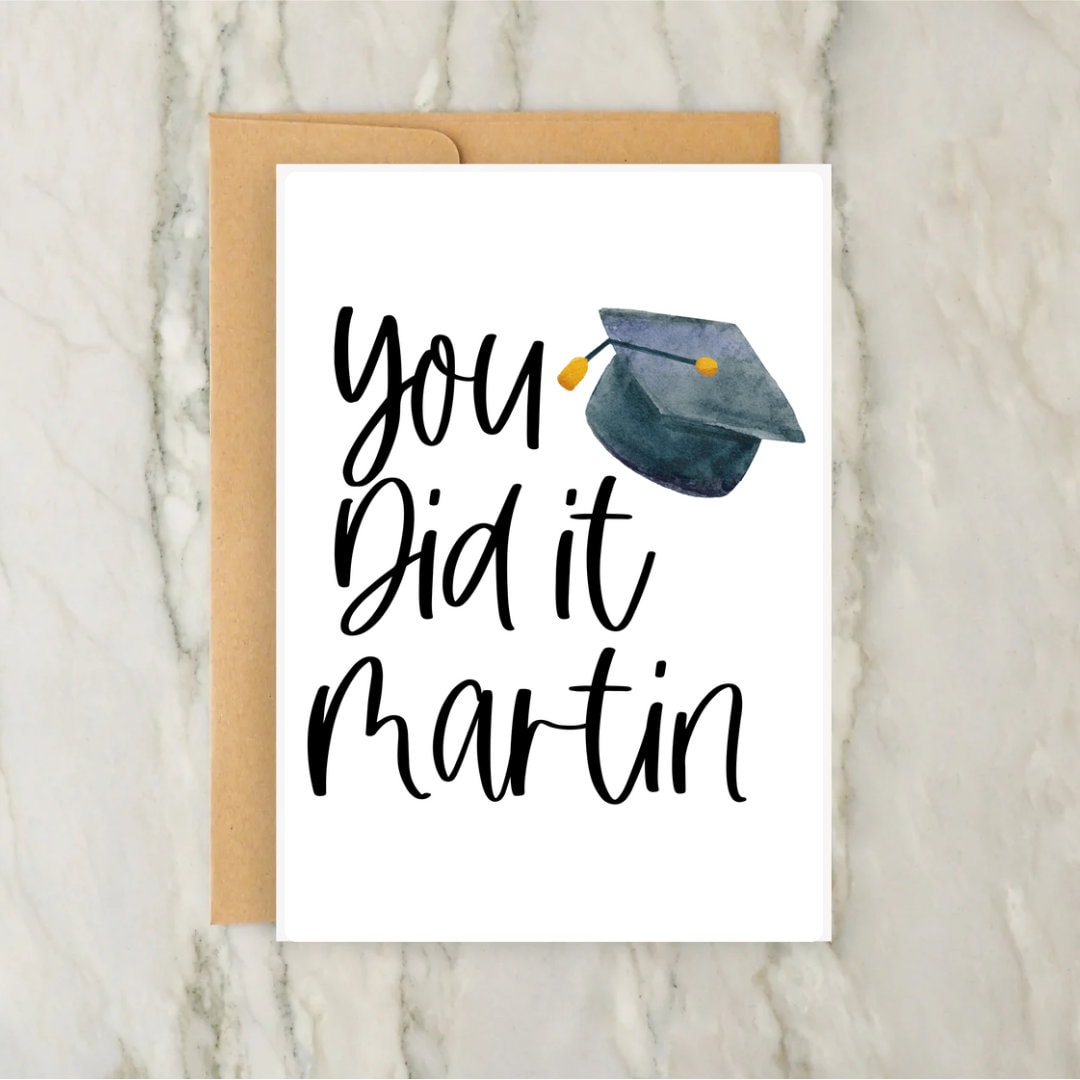 Biglietto Laurea Divertente Biglietto Di Laurea \, image size:1080x1080