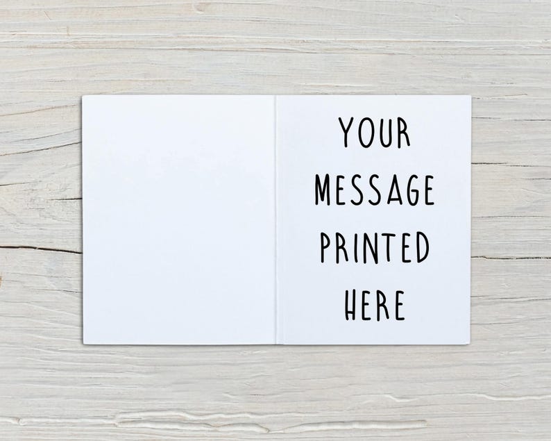 Unicorn 4th Birthday Card | Personalised GIrls Greeting Card | Age Birthday Card | GIrls Birthday | Number Card | A6 | 5x7 image 2
