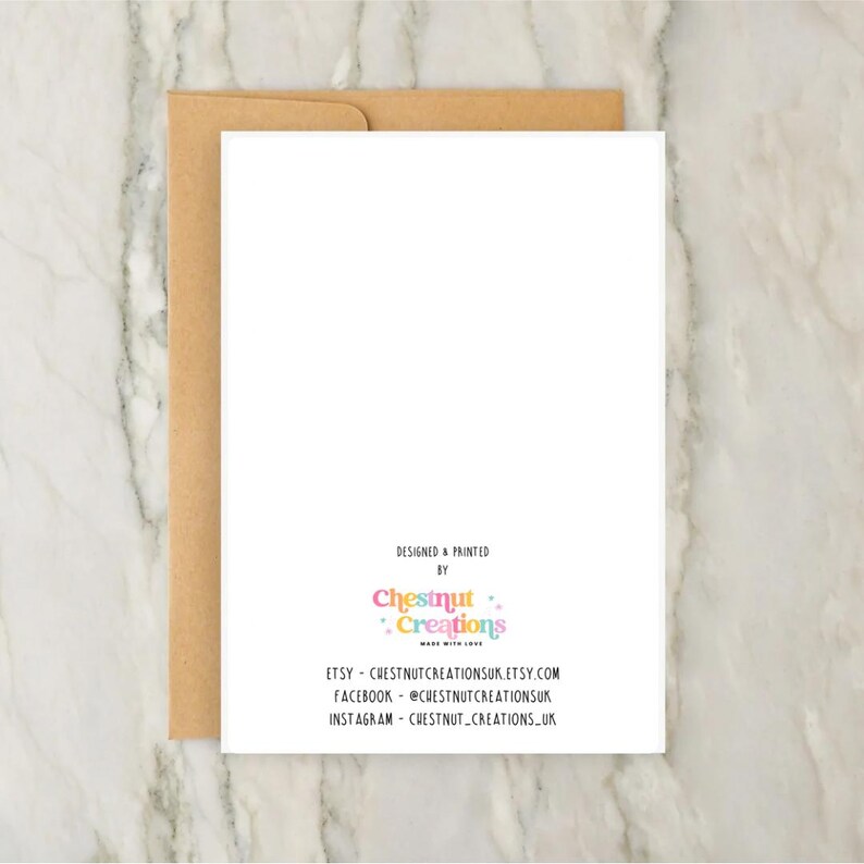 Unicorn 4th Birthday Card | Personalised GIrls Greeting Card | Age Birthday Card | GIrls Birthday | Number Card | A6 | 5x7 image 3
