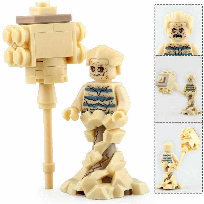 NEW Marvel Spiderman Villain Sandman Minifigure USA SELLER
