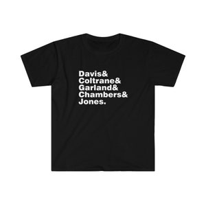 Miles Davis Shirt / Jazz T Shirt / Jazz Gift / The First Great Quintet