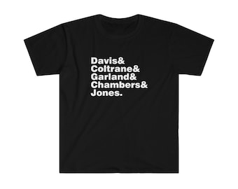 Miles Davis Shirt / Jazz T Shirt / Jazz Geschenk / The First Great Quintet