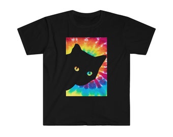 Camiseta Cat Negra Regalo para Cat Lover