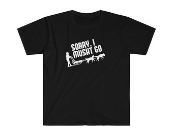Dog Sled Racing T Shirt Mushing Gift