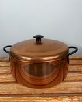 Coppercraft Guild Copper Dutch oven, Farmhouse decor, French Kitchen, Copper Pot