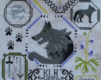 Werewolf Sampler - PDF Cross Stitch Pattern