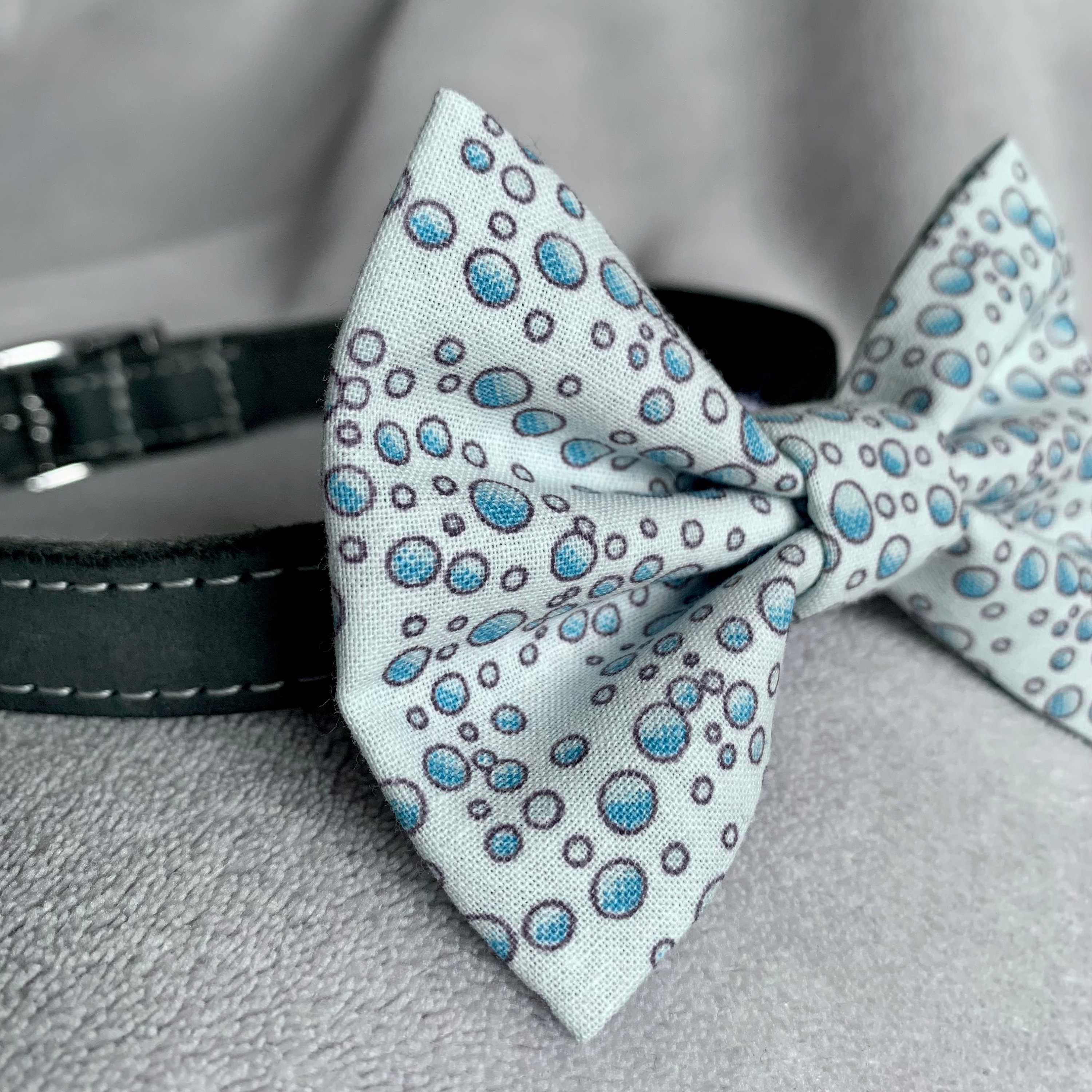 Dog Bow Tie Bubble Bubbles Pet Bow Tie Bubble Bow Tie Etsy