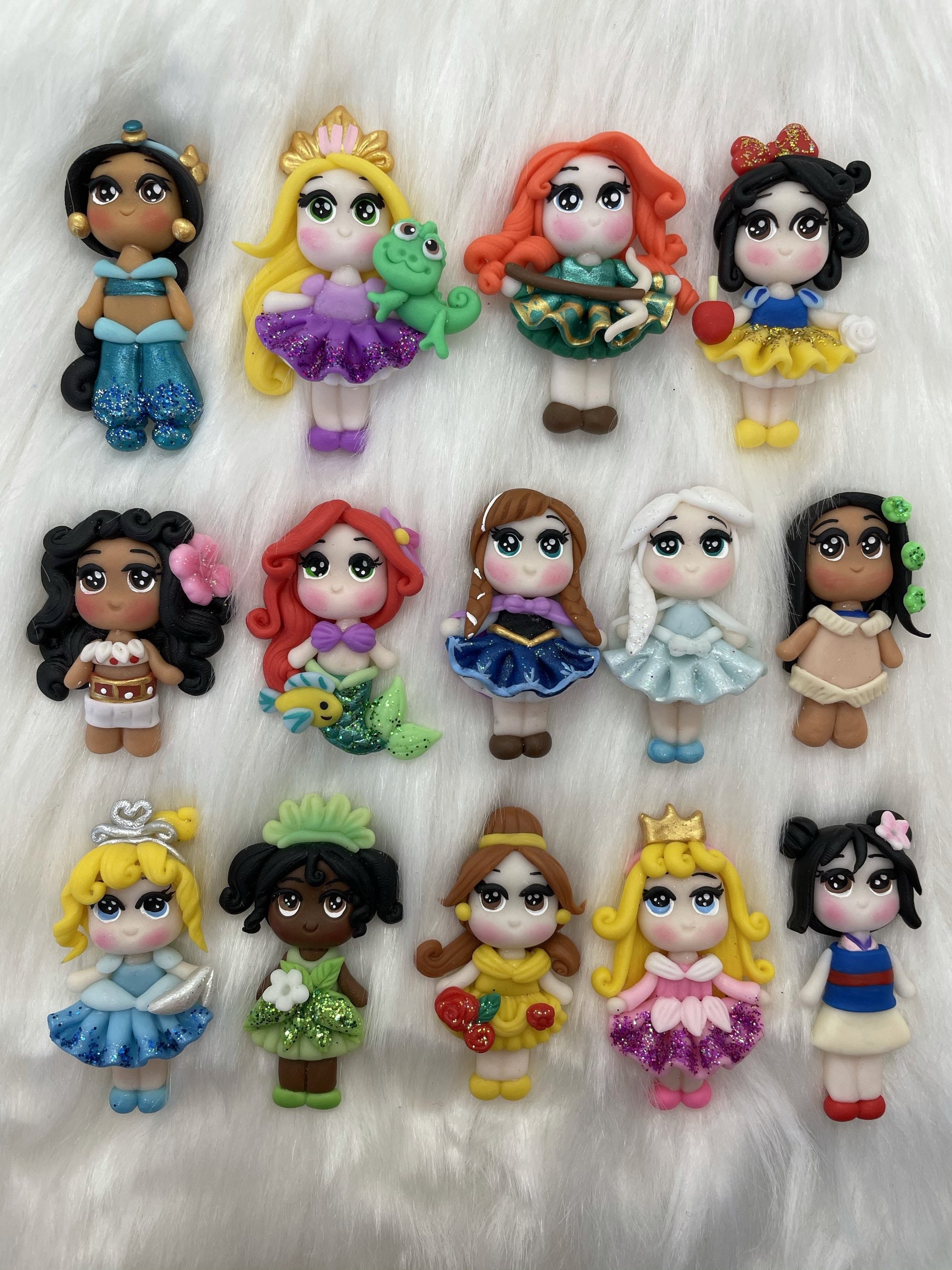 Figurines Art & Collectibles Handcrafted Clays for bowsPrincess clay