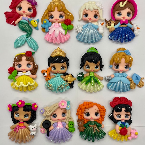 Clay Characters Charms - Etsy UK