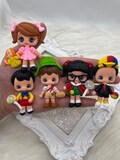 PRE ORDER Clays for bows, el chavo clays, clay dolls, bow centers, clays for badge reel