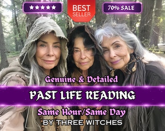 Same Hour Past Life Psychic Reading From Three Psychic Witches, Past Life Tarot Reading, Detailed Reading, Future Clairvoyant Predictions