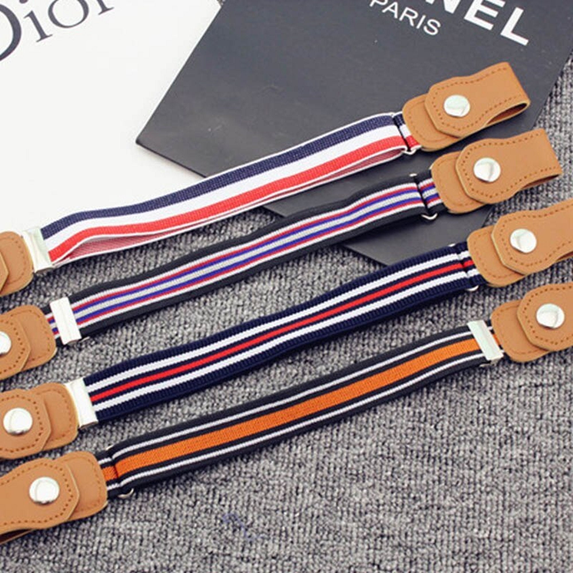 Kids Elastic Belt No Show Belt Cool Buckleless Belts Trendy Etsy