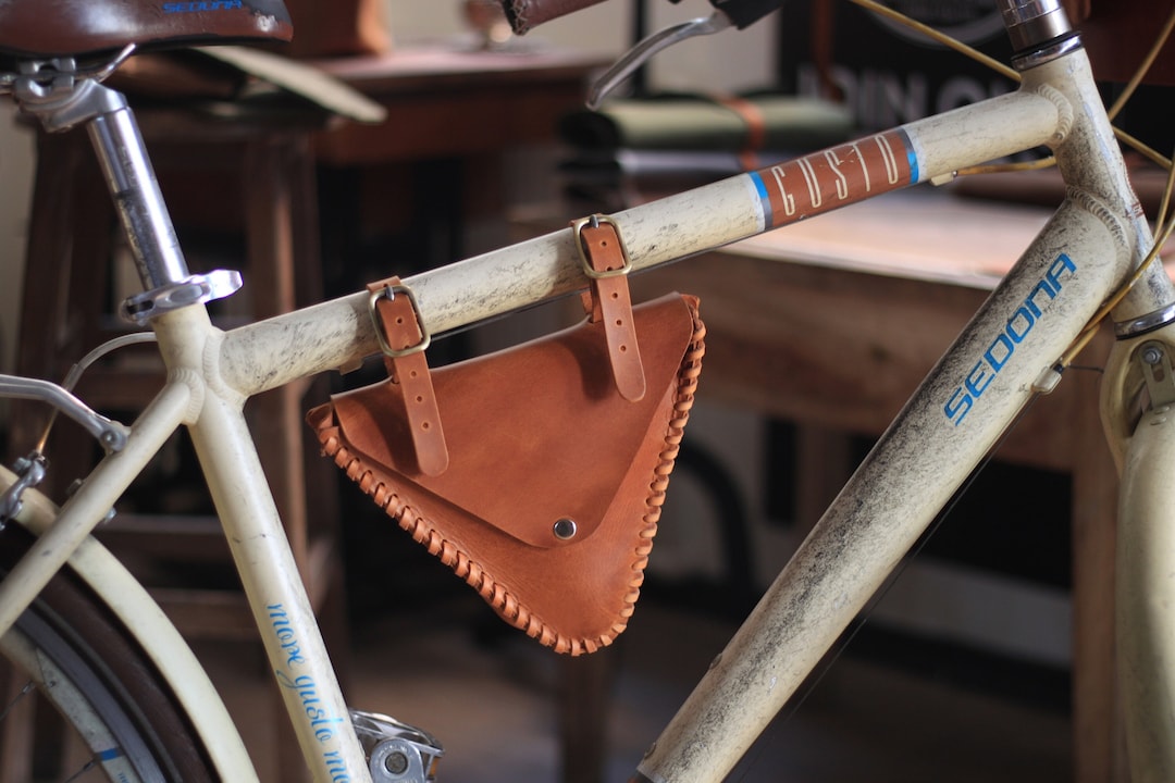 Bicycle Leather Saddlebag, Bicycle Bag, Bicycle Purse, Bike Purse Etsy