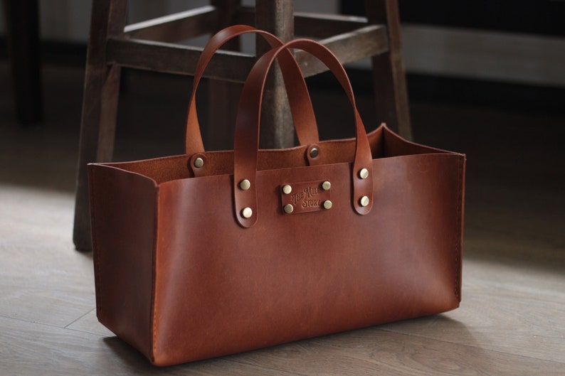 Leather Vintage Tool Bag Large Storage Capacity Easy to Access & Transport Etsy